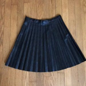 J. Crew Leather Skirt